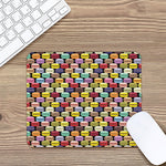 French Macarons Pattern Print Mouse Pad