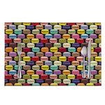 French Macarons Pattern Print Placemat