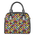 French Macarons Pattern Print Shoulder Handbag