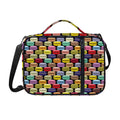 French Macarons Pattern Print Shoulder Strap Bible Bag