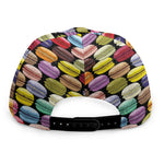French Macarons Pattern Print Snapback Cap