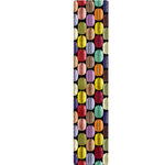 French Macarons Pattern Print Table Runner