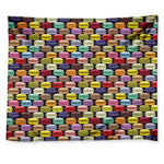 French Macarons Pattern Print Tapestry