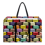 French Macarons Pattern Print Utility Tote Bag