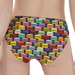 French Macarons Pattern Print Women's Panties