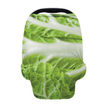 Fresh Cabbage Leaf Print Baby Seat Cover