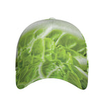Fresh Cabbage Leaf Print Baseball Cap