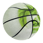Fresh Cabbage Leaf Print Basketball