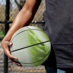 Fresh Cabbage Leaf Print Basketball
