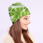 Fresh Cabbage Leaf Print Beanie