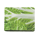 Fresh Cabbage Leaf Print Bifold Wallet