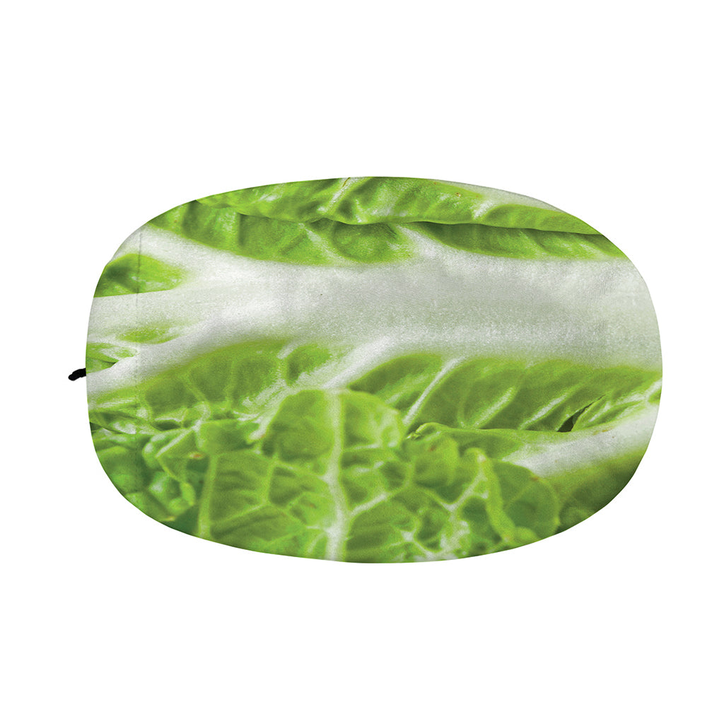 Fresh Cabbage Leaf Print Car Side Mirror Covers