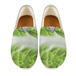 Fresh Cabbage Leaf Print Casual Shoes