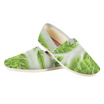 Fresh Cabbage Leaf Print Casual Shoes