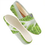 Fresh Cabbage Leaf Print Casual Shoes