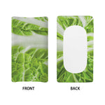 Fresh Cabbage Leaf Print Changing Pad Cover