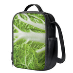 Fresh Cabbage Leaf Print Crossbody Lunch Bag