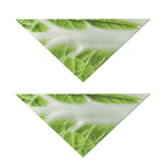 Fresh Cabbage Leaf Print Dog Bandana