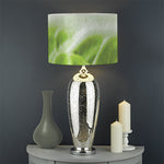 Fresh Cabbage Leaf Print Drum Lamp Shade