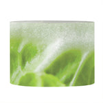 Fresh Cabbage Leaf Print Drum Lamp Shade