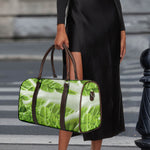 Fresh Cabbage Leaf Print Duffle Bag
