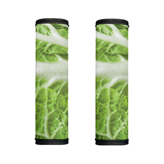 Fresh Cabbage Leaf Print Handle Covers
