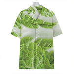 Fresh Cabbage Leaf Print Hawaiian Shirt