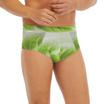 Fresh Cabbage Leaf Print Men's Briefs