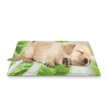 Fresh Cabbage Leaf Print Pet Cooling Mat Cover