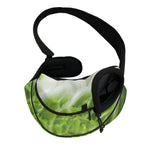 Fresh Cabbage Leaf Print Pet Sling Carrier