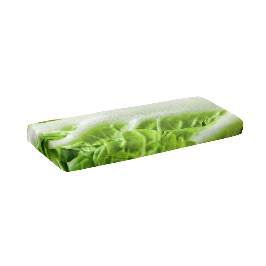 Fresh Cabbage Leaf Print Piano Keyboard Cover
