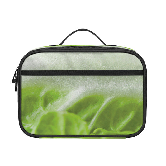 Fresh Cabbage Leaf Print Portable Lunch Bag
