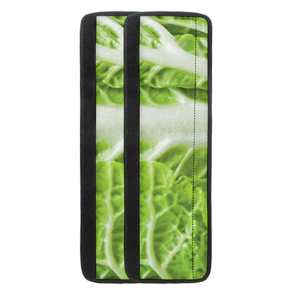 Fresh Cabbage Leaf Print Refrigerator Handle Covers
