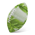 Fresh Cabbage Leaf Print Rugby Ball