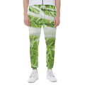 Fresh Cabbage Leaf Print Joggers
