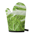 Fresh Cabbage Leaf Print Single Oven Mitt