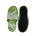 Fresh Cabbage Leaf Print Slippers