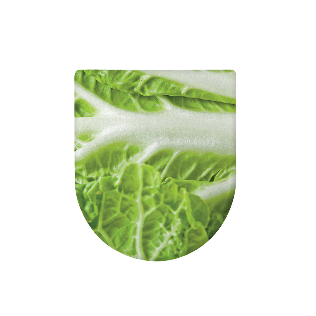 Fresh Cabbage Leaf Print Toilet Lid Cover