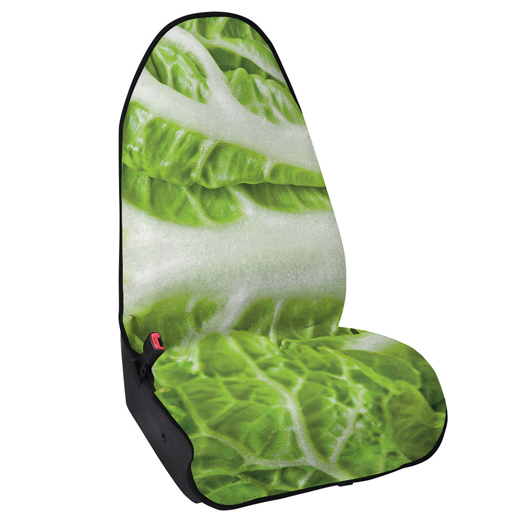 Fresh Cabbage Leaf Print Waterproof Car Seat Cover