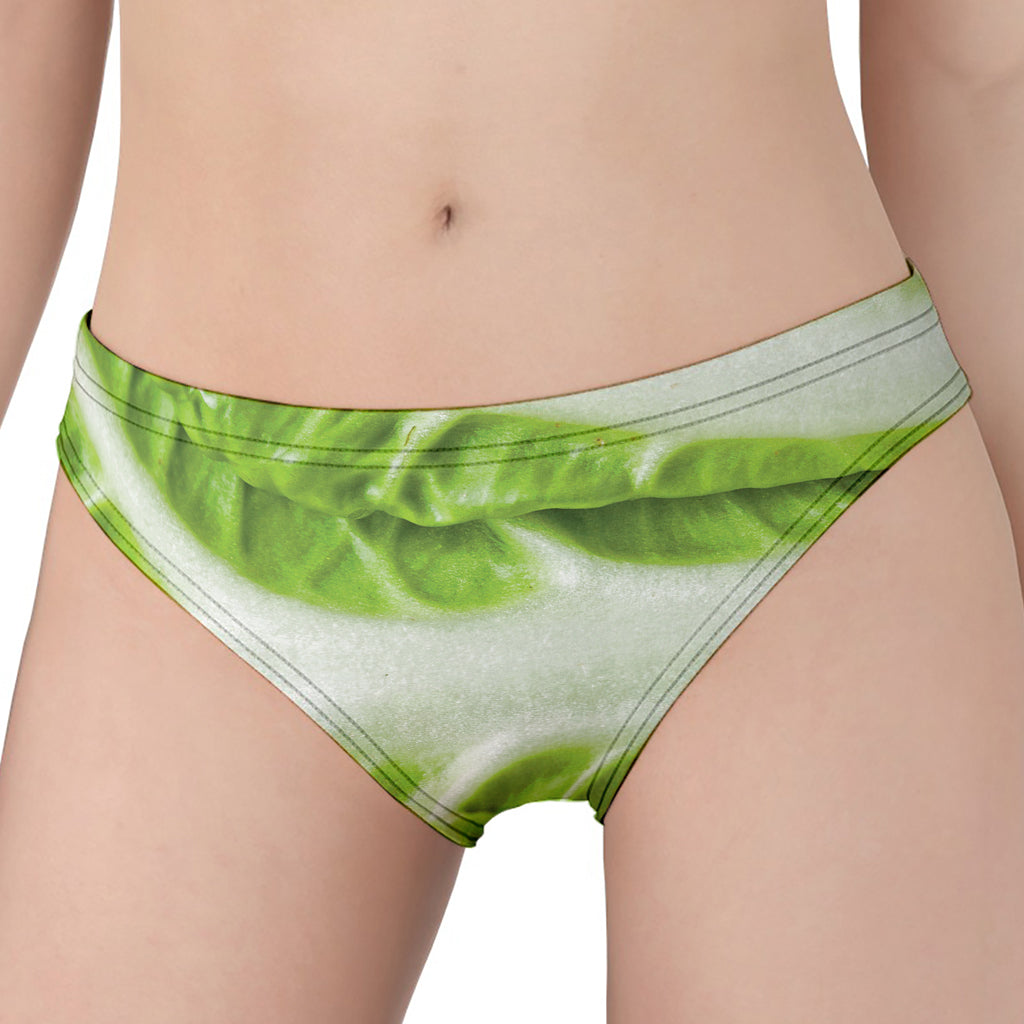 Fresh Cabbage Leaf Print Women's Panties