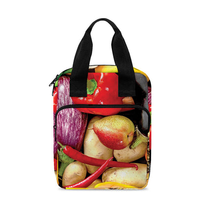 Fresh Fruits And Vegetables Print Bible Tote Bag