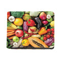 Fresh Fruits And Vegetables Print Bifold Wallet