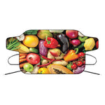 Fresh Fruits And Vegetables Print Car Windshield Snow Cover