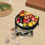 Fresh Fruits And Vegetables Print Coin Purse