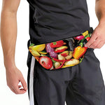 Fresh Fruits And Vegetables Print Fanny Pack