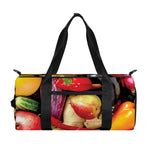 Fresh Fruits And Vegetables Print Gym Bag