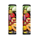 Fresh Fruits And Vegetables Print Handle Covers