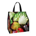Fresh Fruits And Vegetables Print Insulated Lunch Tote