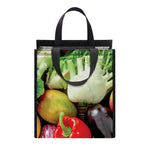 Fresh Fruits And Vegetables Print Insulated Lunch Tote