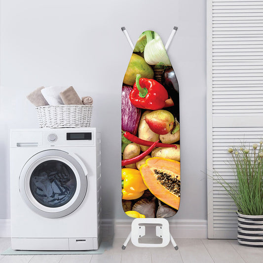 Fresh Fruits And Vegetables Print Ironing Board Cover
